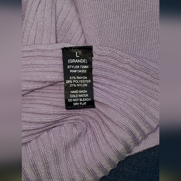 Fashion Nova, Size L, Lilac/Lavender - Picture 4 of 4